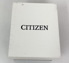 Display/caixa de armazenamento Citizen preto e branco - com inserção - mostra desgaste pesado de armazenamento comprar usado  Enviando para Brazil