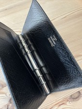 FILOFAX 3CL SLIM-PRETO COURO DE BEZERRO MONTANA-TAMANHO PESSOAL-ITEM RARO DE COLECIONADOR comprar usado FILOFAX 3CL SLIM-PRETO COURO DE BEZERRO MONTANA-TAMANHO PESSOAL-ITEM RARO DE COLECIONADOR comprar usado  Enviando para Brazil