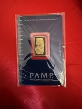 Pamp gold bar for sale  LONDON