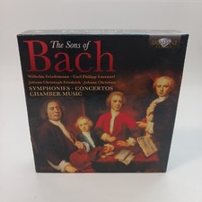 The Sons of Bach: Symphonies; Concertos; Chamber Music (10 CD Box Set 2013) *VG* comprar usado  Enviando para Brazil
