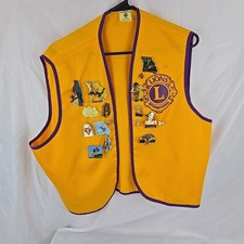 Lions club vest for sale  Palm Harbor