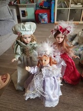 Three collectors dolls for sale  MARGATE