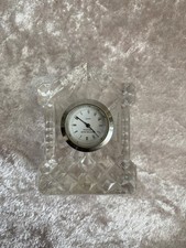 Edwardian crystal clock. for sale  NEW MILTON