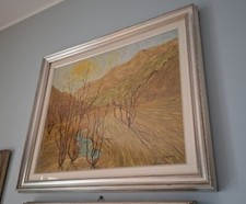 Quadro paesaggio espressionism usato  Novara