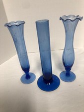Blue bud vases for sale  Orange
