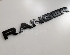 Letras de crachá de tampa traseira preta fosca para picapes Ford RANGER comprar usado  Enviando para Brazil