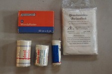 Ddr verbandsmaterial brandwund gebraucht kaufen  Naumburg