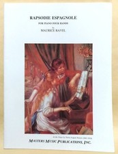 Partitura Rapsodie Espagnole para piano quatro mãos por Maurice Rapel partitura 2 peo comprar usado  Enviando para Brazil