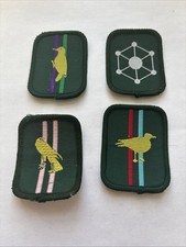 Four scout badges. for sale  BLYTH