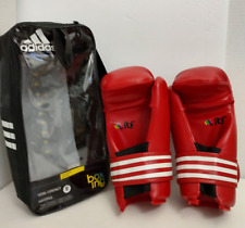 Luvas de boxe Adidas ABERTAS SEMI CONTATO vermelhas tamanho pequeno comprar usado  Enviando para Brazil