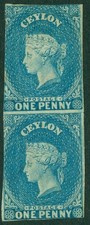Ceylon 1857 59. d'occasion  Expédié en Belgium