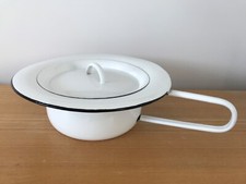 Vintage enamelware wide for sale  NORTH SHIELDS