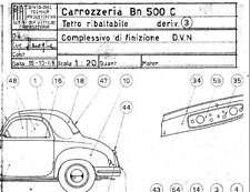 Fiat topolino 500c usato  Qualiano