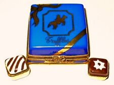 CAIXA DE PRESENTE LIMOGES E DOCES DE CHOCOLATE ~ TRUFAS REMOVÍVEIS ~ ANIVERSÁRIO ~ ANIVERSÁRIO comprar usado  Enviando para Brazil