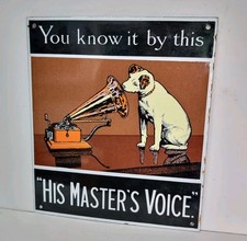 Enamel sign hmv for sale  HALESOWEN