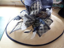 Gold navy hat. for sale  WARE