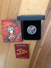 2016 Lunar Baby MONKEY 1/2oz 50c moeda à prova de prata colorida Perth em perfeito estado comprar usado  Enviando para Brazil