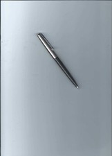 Parker 21 cinza com tampa cromada escovada e acabamento tampa de caneta esferográfica ato.-fio de latão comprar usado  Enviando para Brazil