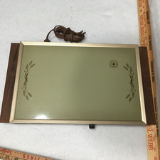 Bandeja elétrica Thermo Glass By Cornwall bandeja quente vintage placa termostática 1201 comprar usado  Enviando para Brazil