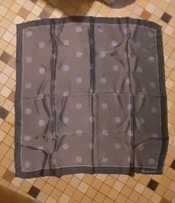 Foulard carré scarf tupperware gris violet , usado comprar usado  Enviando para Brazil