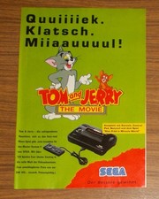 Seltene Werbung SEGA MASTER SYSTEM II TOM & JERRY THE MOVIE 1992 comprar usado  Enviando para Brazil