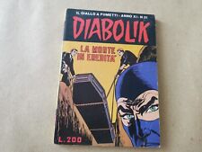 Diabolik anno ottimo usato  Ischia