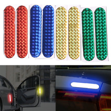 2 pegatinas de tira reflectante marca de seguridad coche puerta abierta calcomanía de advertencia accesorios segunda mano  Embacar hacia Mexico