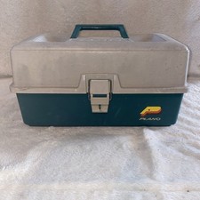 Usado, Plano 3-Tray Tackle Box, um equipamento de pesca clássico para armazenar equipamento de pesca. comprar usado  Enviando para Brazil