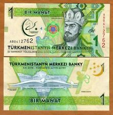 Turcomenistão, 1 Manat, 2017 P-36, UNC Comemorativo comprar usado  Enviando para Brazil