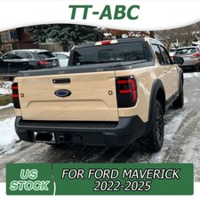 Para 2022-2025 Ford Maverick 4 portas lanternas traseiras de LED completas carcaça preta lâmpadas traseiras, usado comprar usado  Enviando para Brazil