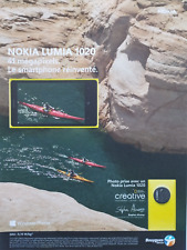 Anúncio impresso antigo para telefone Nokia Lumia 1020!"THE SMARTPHONE REINVENTS", usado comprar usado  Enviando para Brazil