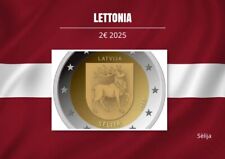 2 EURO 2025 LETTONIA - SELIJA - na sprzedaż  Wysyłka do Poland