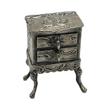 Silver miniature commode d'occasion  Expédié en Belgium