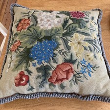 Vintage needlepoint floral for sale  CHIPPING NORTON