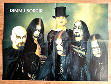 RARO! Mega pôster: DIMMU BORGIR de 1998 - 22 x 16 pol. (55 x 40 cm) - NOVO EM FOLHA comprar usado  Enviando para Brazil
