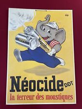 Neocide advertising plaque d'occasion  Expédié en Belgium
