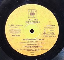SODA STEREO SOBREDOSIS DISCO MIX 1987 ECUADOR DISCO RARISIMO comprar usado  Enviando para Brazil