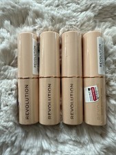 Pacote com 4 bastões base base Makeup Revolution Fast - F 14 comprar usado  Enviando para Brazil