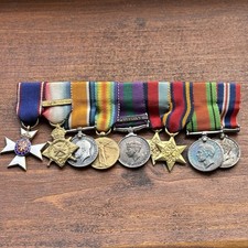 Miniature medal group for sale  SIDMOUTH