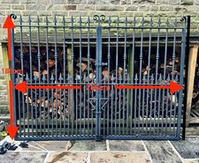 Metal gates drive for sale  LEEDS