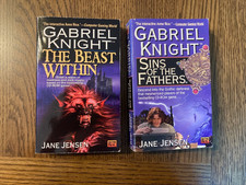 2 GABRIEL KNIGHT The Beast Within SINS OF THE FATHERS pb JANE JENSEN comprar usado 2 GABRIEL KNIGHT The Beast Within SINS OF THE FATHERS pb JANE JENSEN comprar usado  Enviando para Brazil