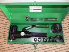 Kit de driver de perfuração hidráulica GREENLEE 7906SB tração rápida 90 1/2 - 2" com estojo comprar usado  Enviando para Brazil