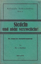 Buch siedeln verzweifeln gebraucht kaufen  Leipzig
