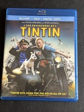 The Adventures of Tintin (Blu-ray, DVD, 2011) VG | B2G1FREE comprar usado  Enviando para Brazil