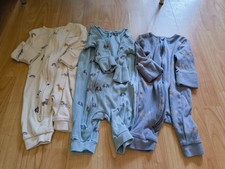 Three sleepsuits next for sale  PETERBOROUGH