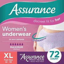 Assurance women incontinence for sale  Shepherd