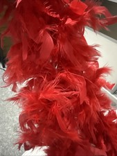 red feather boa for sale  NOTTINGHAM
