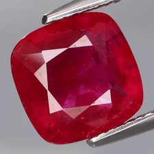 Usado, Gema preciosa 5,50 ct e boa qualidade natural GRANDE topo vermelho rosa rubi Moçambique comprar usado  Enviando para Brazil