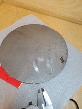 Placa de acero redonda 8-1/4" X 0,185" 3/16" A36 disco objetivo grabable de acero segunda mano  Embacar hacia Mexico