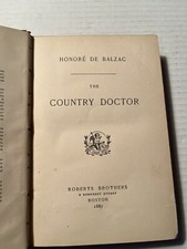 Balzac, Honore De THE COUNTRY DOCTOR The Comedy of Human Life, 1887 comprar usado  Enviando para Brazil
